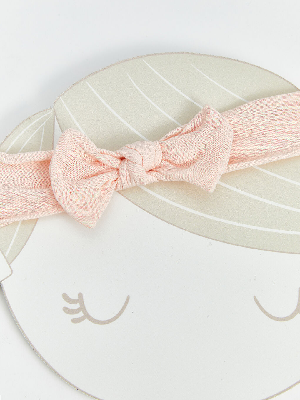 Bow Patterned Baby Girl Hair Band 3-Piece -S5EJ69Z1-FSP