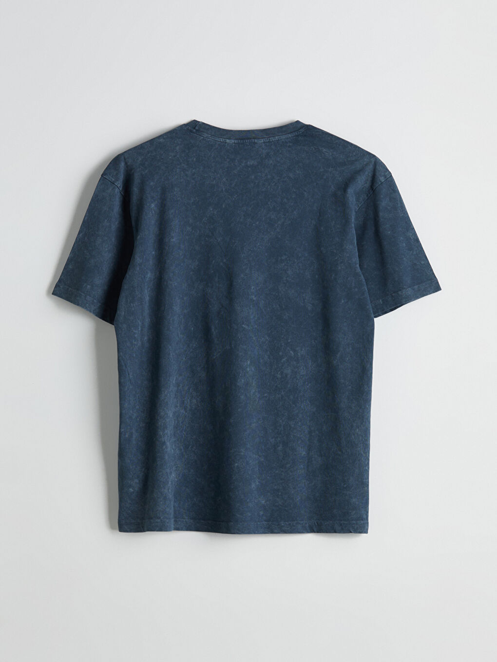 Crew Neck Short Sleeve Combed Cotton Men's T-shirt -S5EJ72Z8-YMY