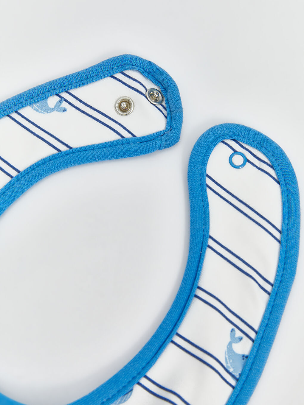 Balina Baskılı Erkek Bebek Mama Önlüğü-1