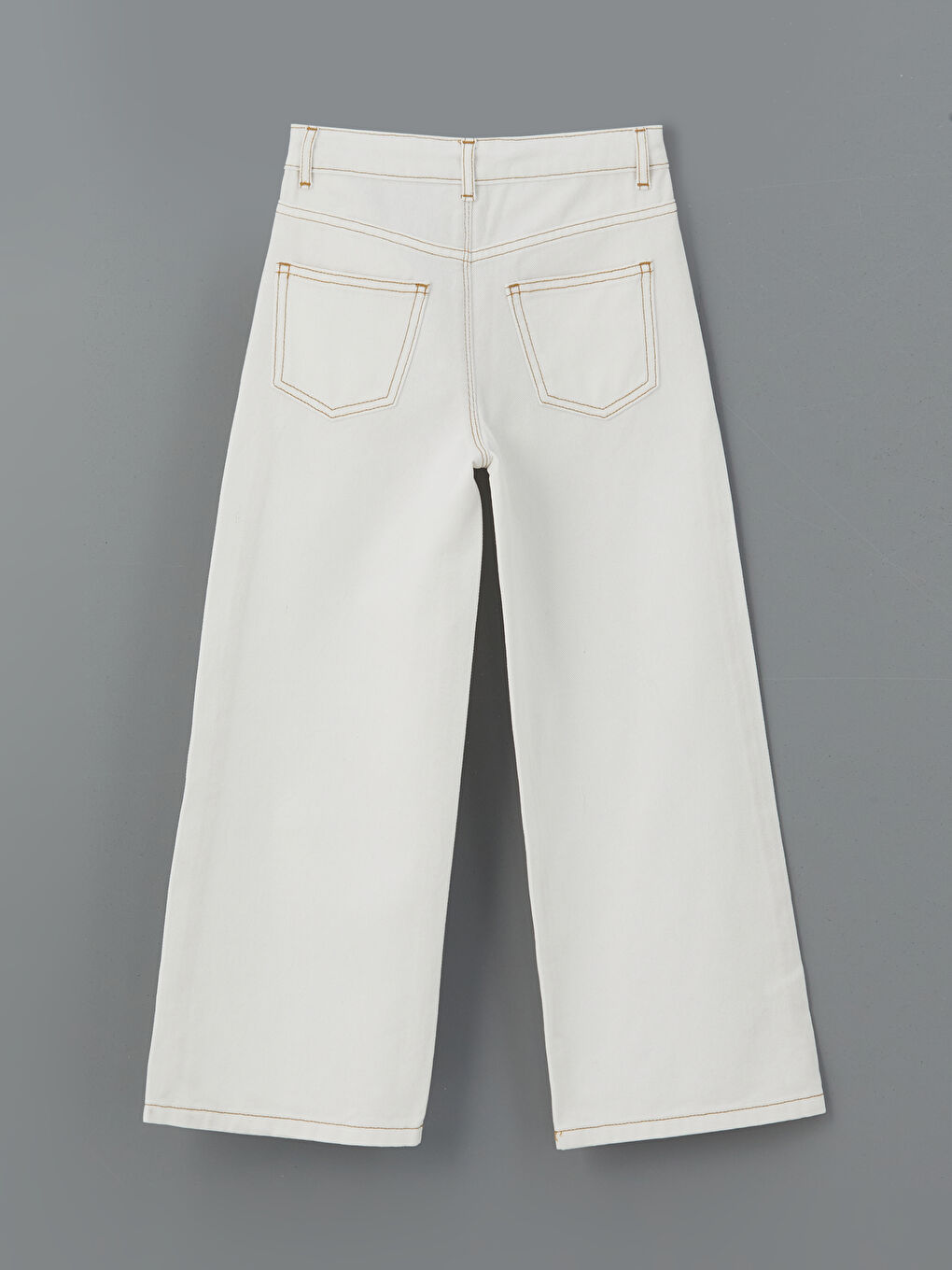 جينز طوبي مصفر بنت-2