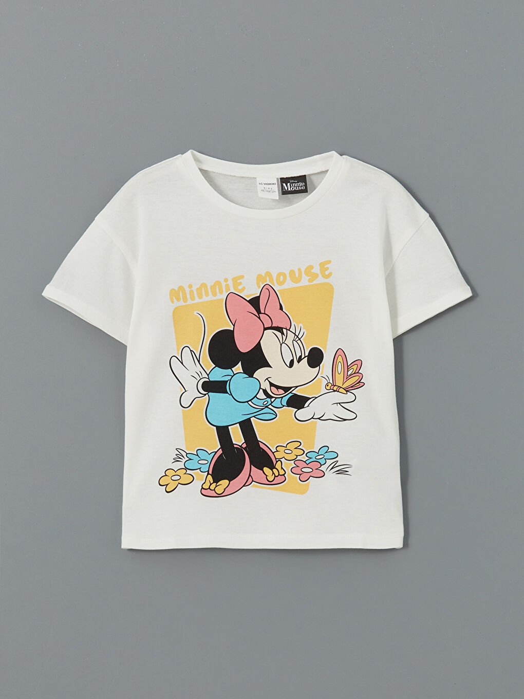 تيشيرت للبنات مطبوع عليه Minnie Mouse-2