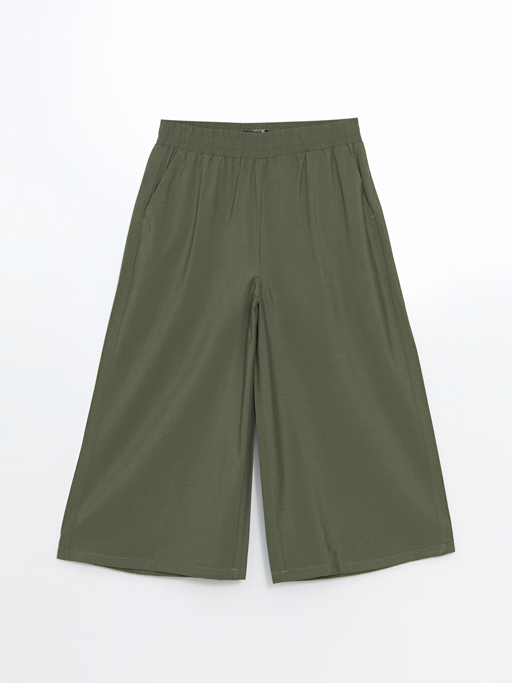 Kapri pantalone sa elastičnim pojasom -S5EK65Z8-GZA