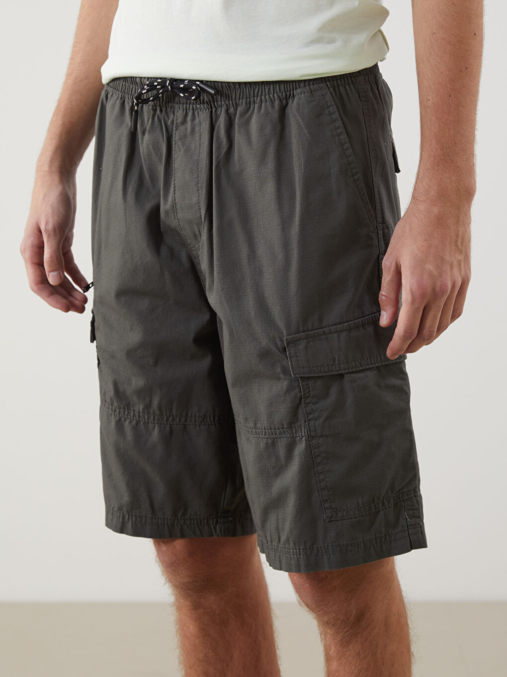 Comfortable Fit Men's Cargo Shorts -S5EK74Z8-R38