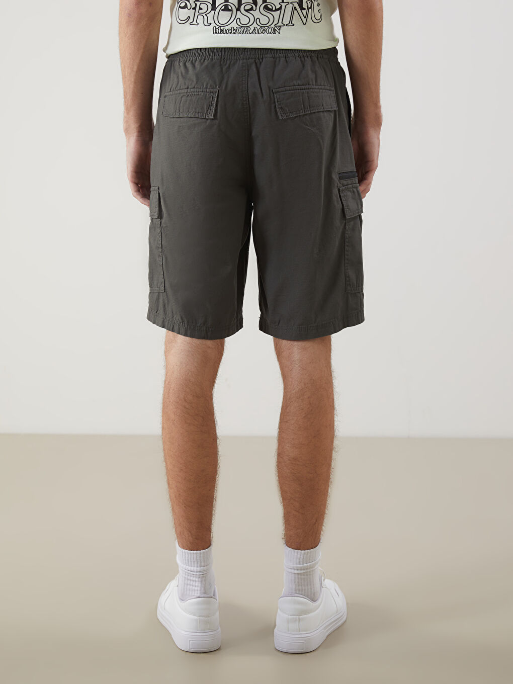 Comfortable Fit Men's Cargo Shorts -S5EK74Z8-R38