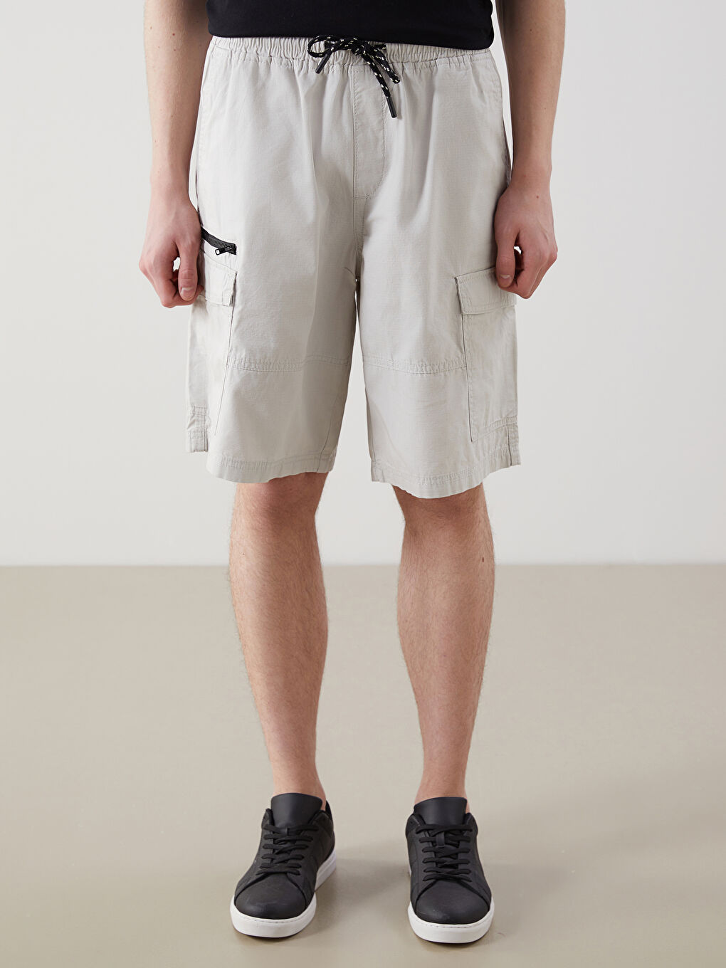 Comfortable Fit Men's Cargo Shorts -S5EK74Z8-V1F