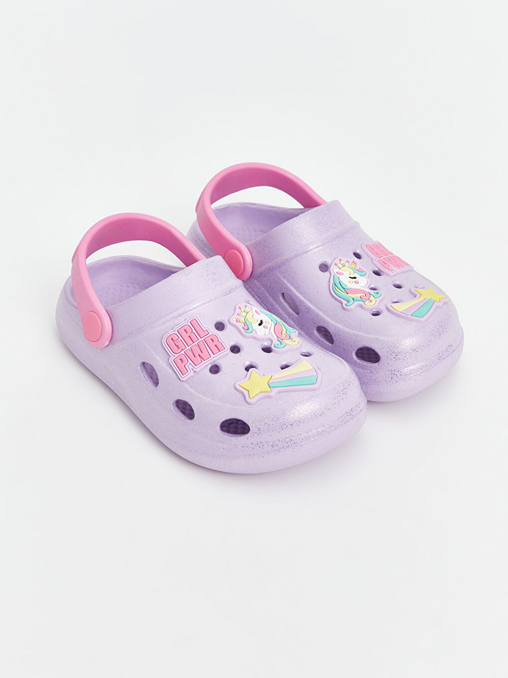 Printed Girls' Beach Sandals -S5EK97Z4-DP3