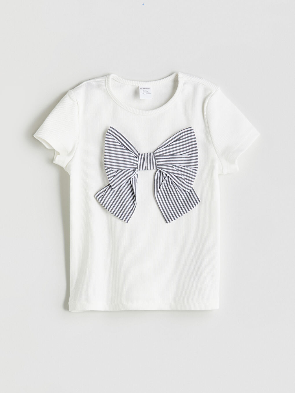 Girl ECRU T-Shirt -S5EL16Z1-R9J