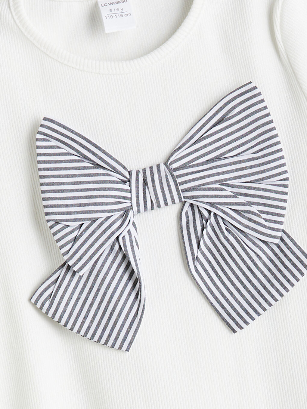 Girl ECRU T-Shirt -S5EL16Z1-R9J