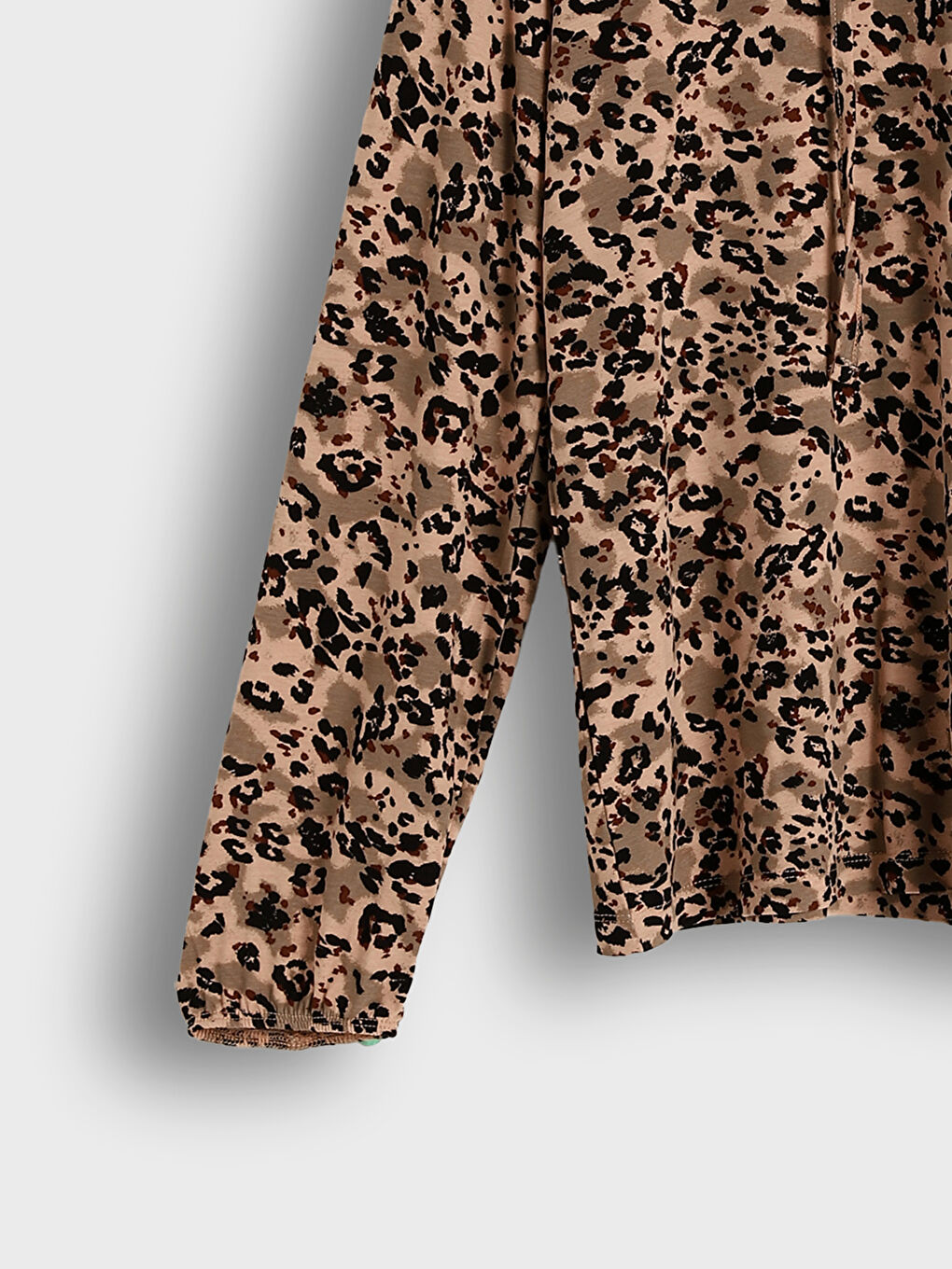 Blouse À Motifs À Col Lavallière-3