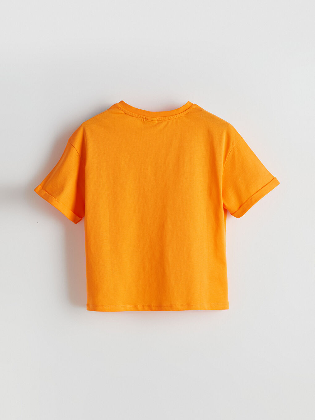 Crew Neck Girl's T-Shirt -S5EL67Z4-KY0
