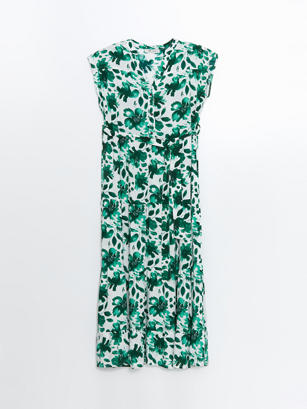 Notch Neck Floral Women's Dress -S5EL79Z8-LRR