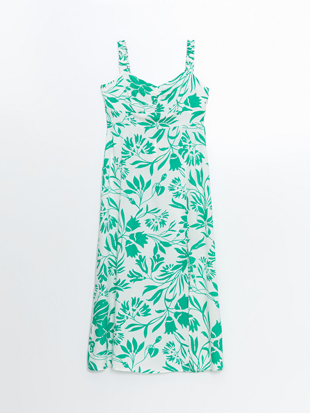 Sweetheart Neck Floral Women's Dress -S5EL83Z8-LRR