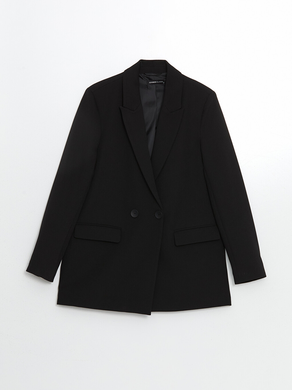 Siyah Kadın Blazer Ceket-4