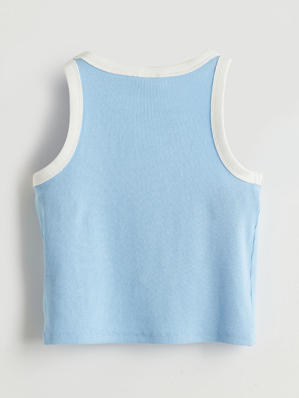 Crew Neck Miami Embroidered Girls' Tank Top -S5EM18Z4-YTE