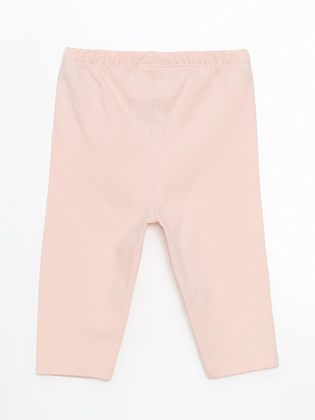Pembe Beli Lastikli Kız Bebek Tayt-3