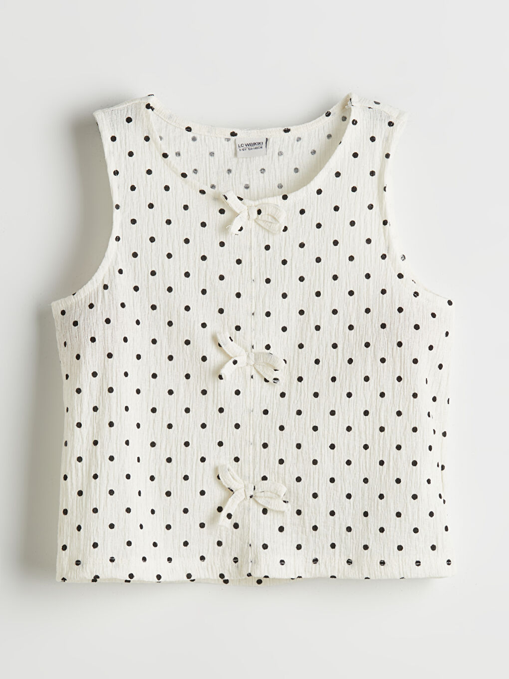 Girl ECRU Tank Top -S5EM33Z4-LRA