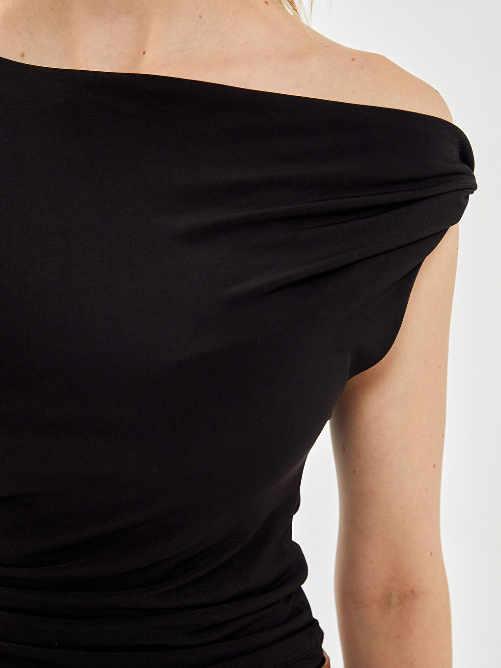Slash Neck Women's Blouse -S5EM52Z8-CVL
