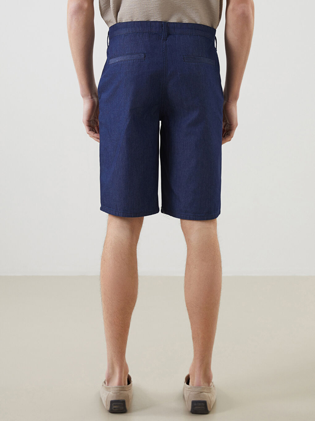 LC Waikiki Standard Fit Men's Denim Shorts -S5EM59Z8-309