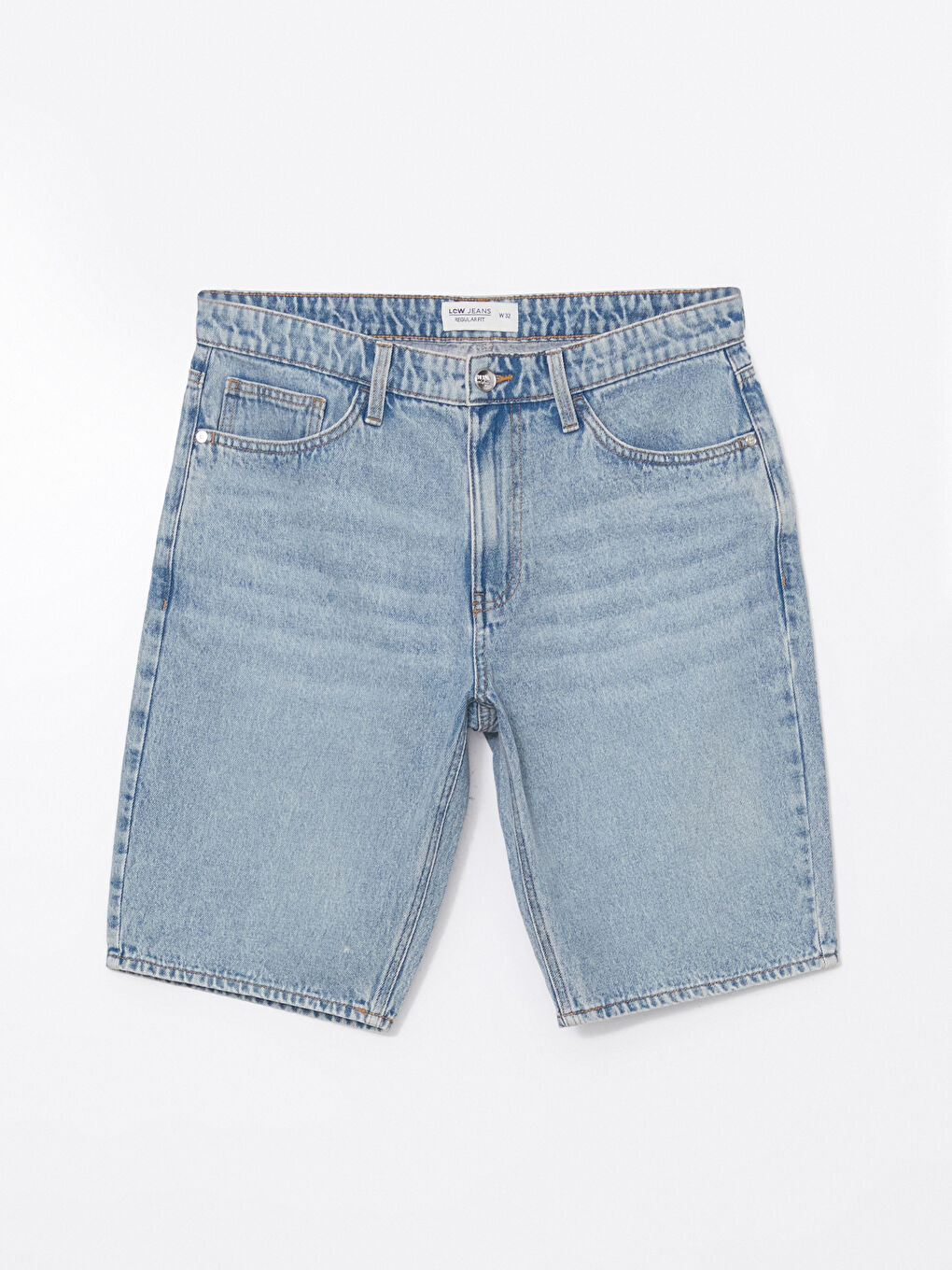 LCW Jeans Standard Fit Men's Denim Shorts -S5EM92Z8-311