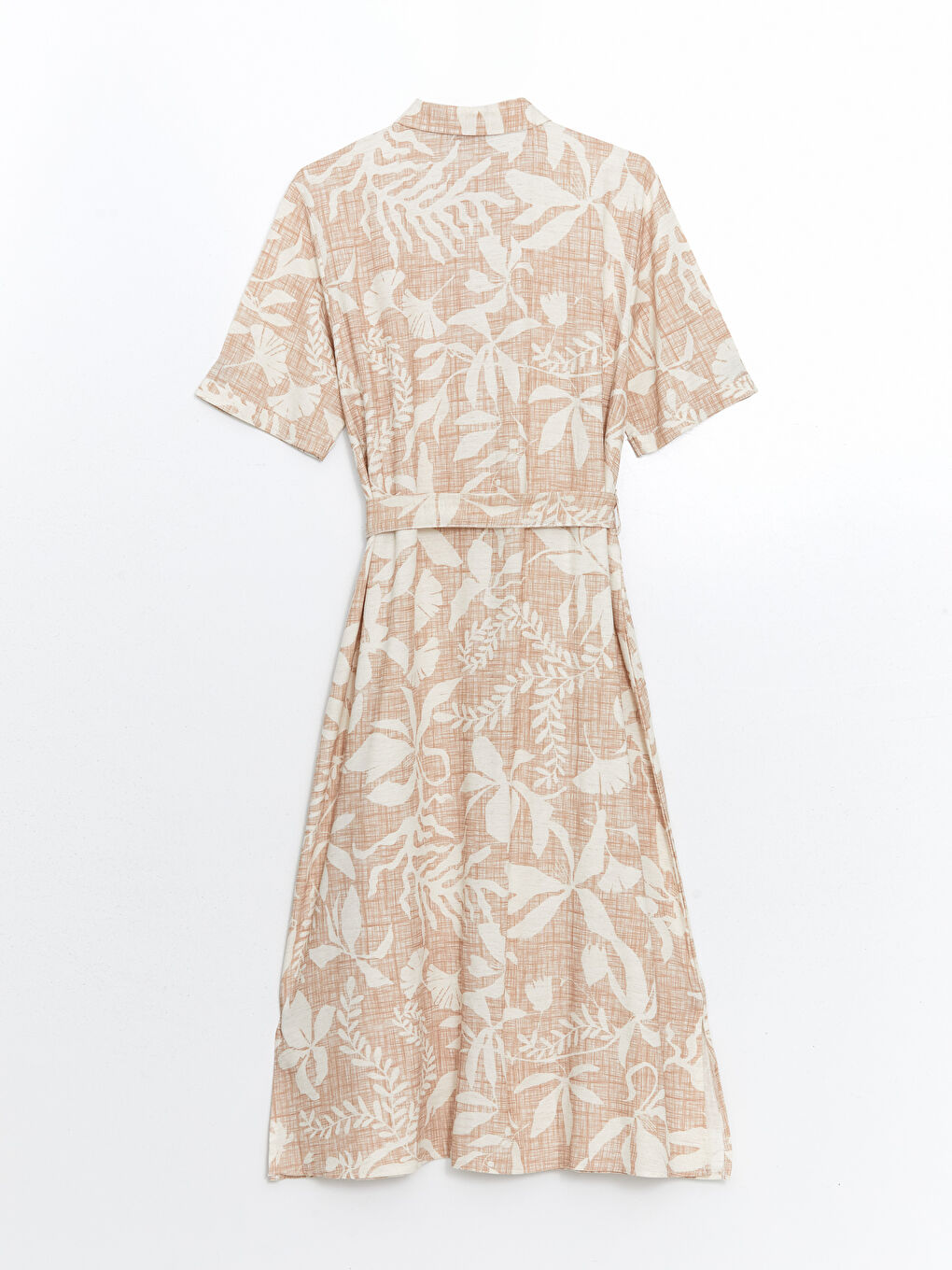 Woman BEIGE Shirt Dress -S5EN02Z8-LQB