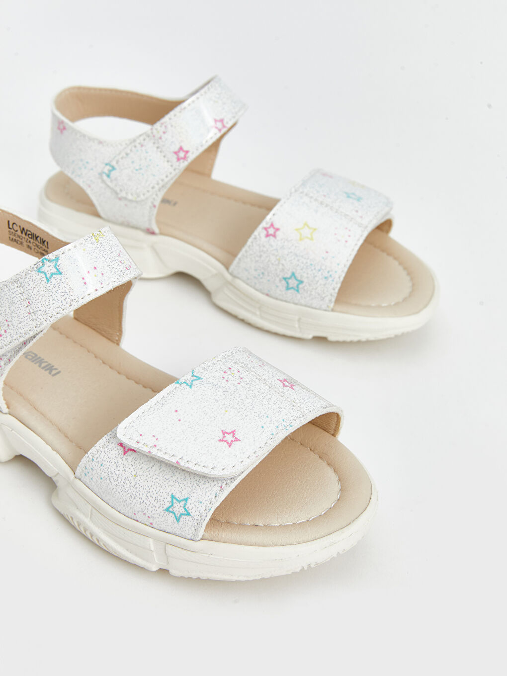 Floral Printed Girls' Sandals -S5EN21Z4-LU7
