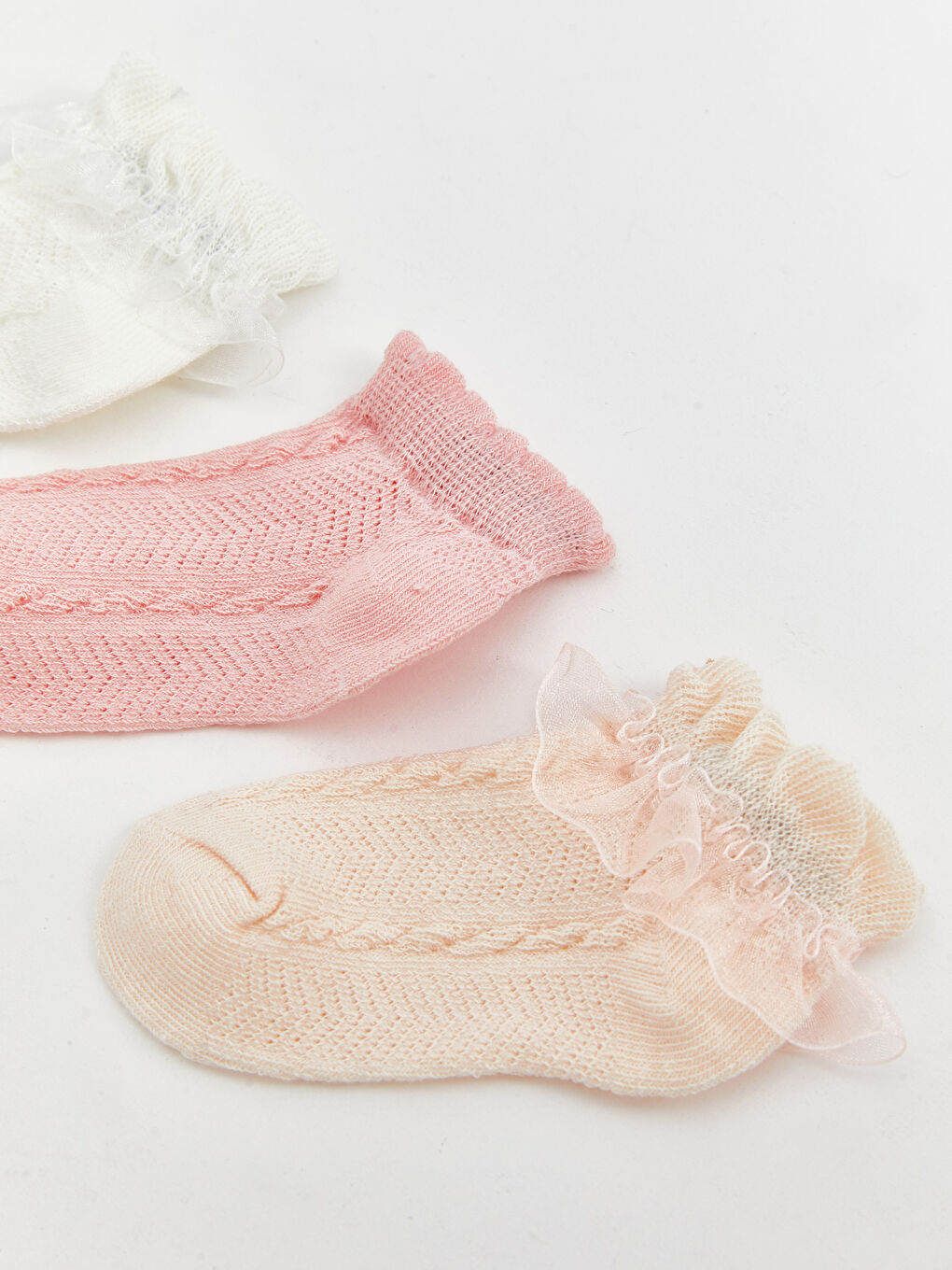 Baby Girl PINK Trainer Socks -S5EN35Z1-SBX