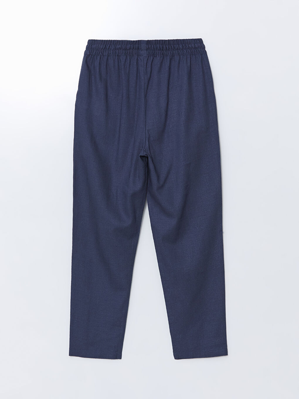Elasticated Waist Relaxed Fit Women's Trousers -S5EO08Z8-R41