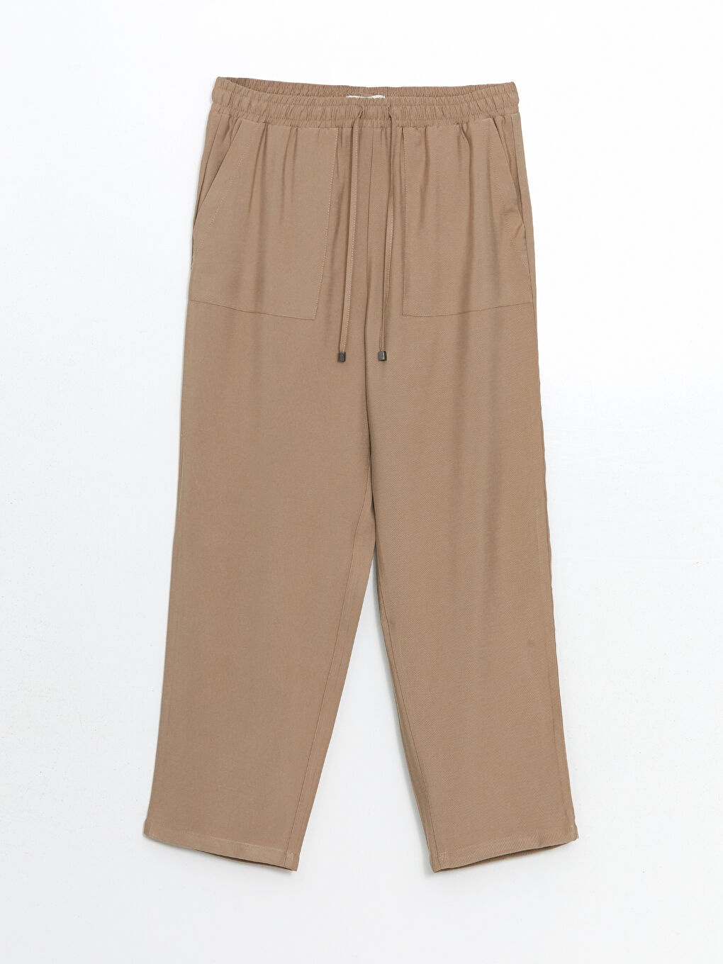 Carrot Cut Women Pants With Elastic Waist -S5EO41Z8-EHW