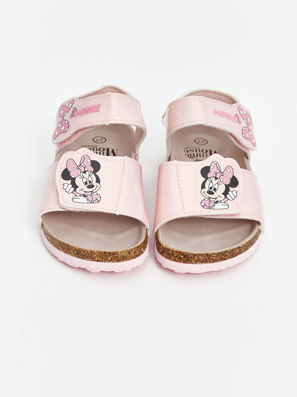 LCW STEPS Minnie Mouse Printed Girls' Sandals -S5EO46Z4-LT4