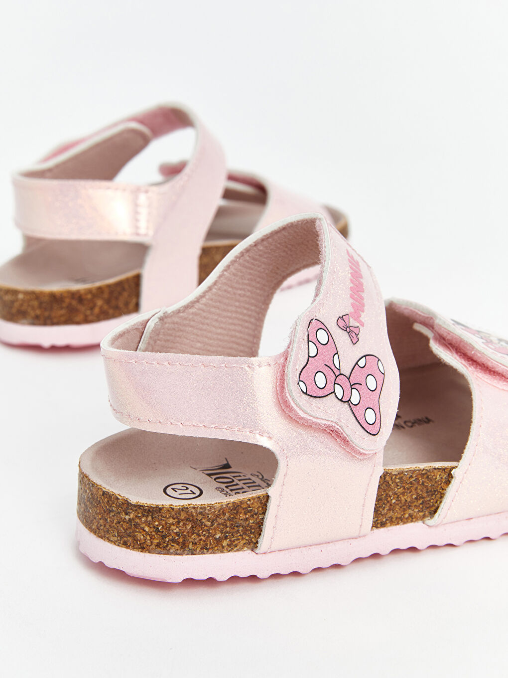 LCW STEPS Minnie Mouse Printed Girls' Sandals -S5EO46Z4-LT4