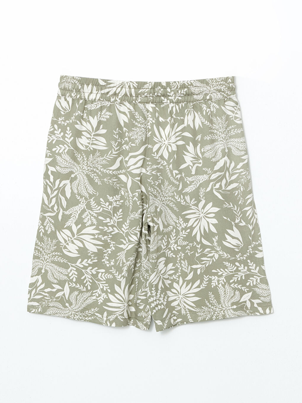 LC Waikiki Elasticated Waist Floral Women's Shorts -S5EO47Z8-LRR