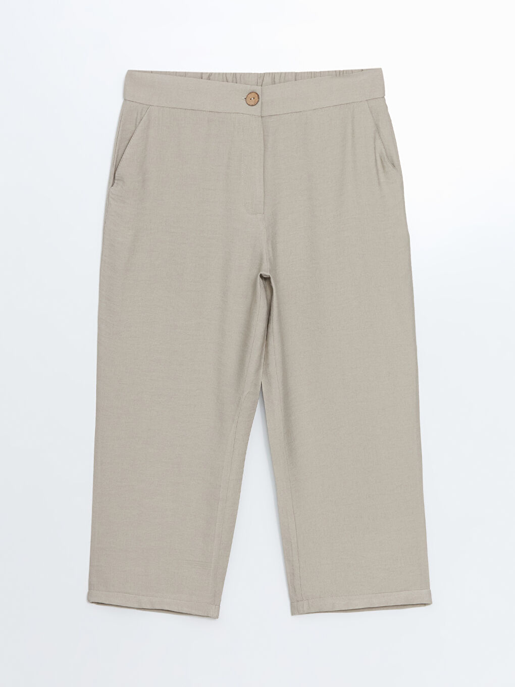 Elastic Waist Capri -S5EO48Z8-G8H