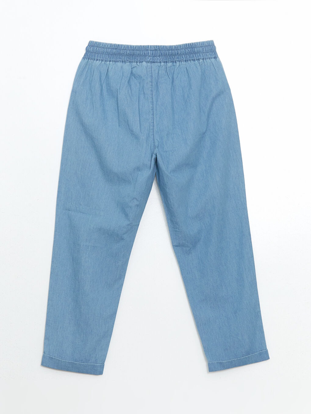 Elasticated Waist Straight Fit Women's Jeans -S5EO53Z8-563