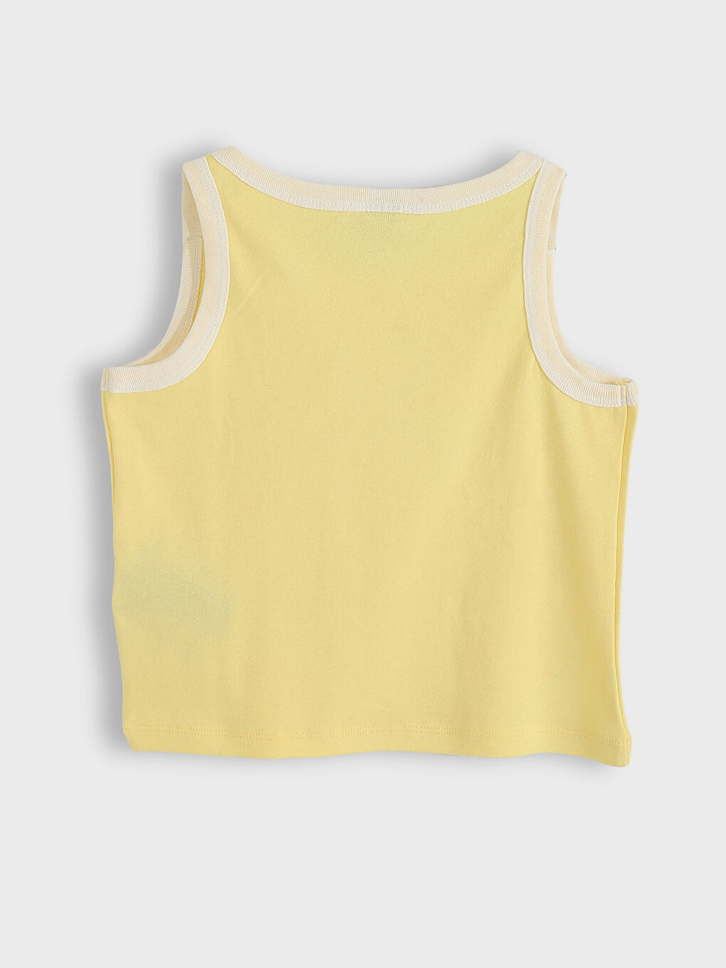 Crew Neck Printed Girls' Tank Top-1