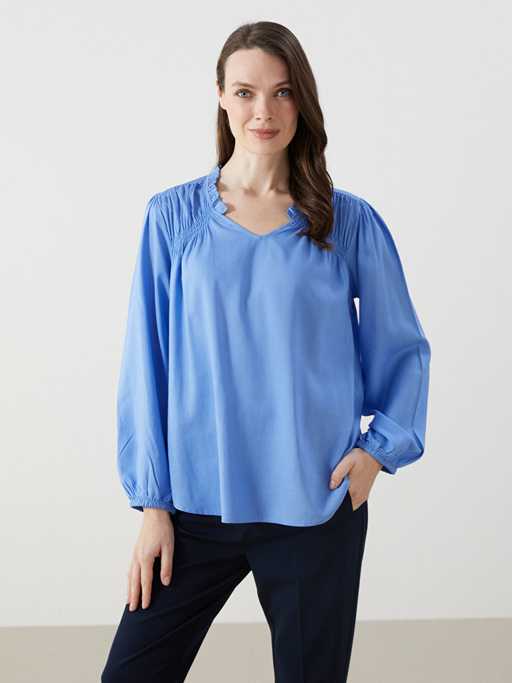 PLAVA Bluza Žena -S5EP99Z8-JJS
