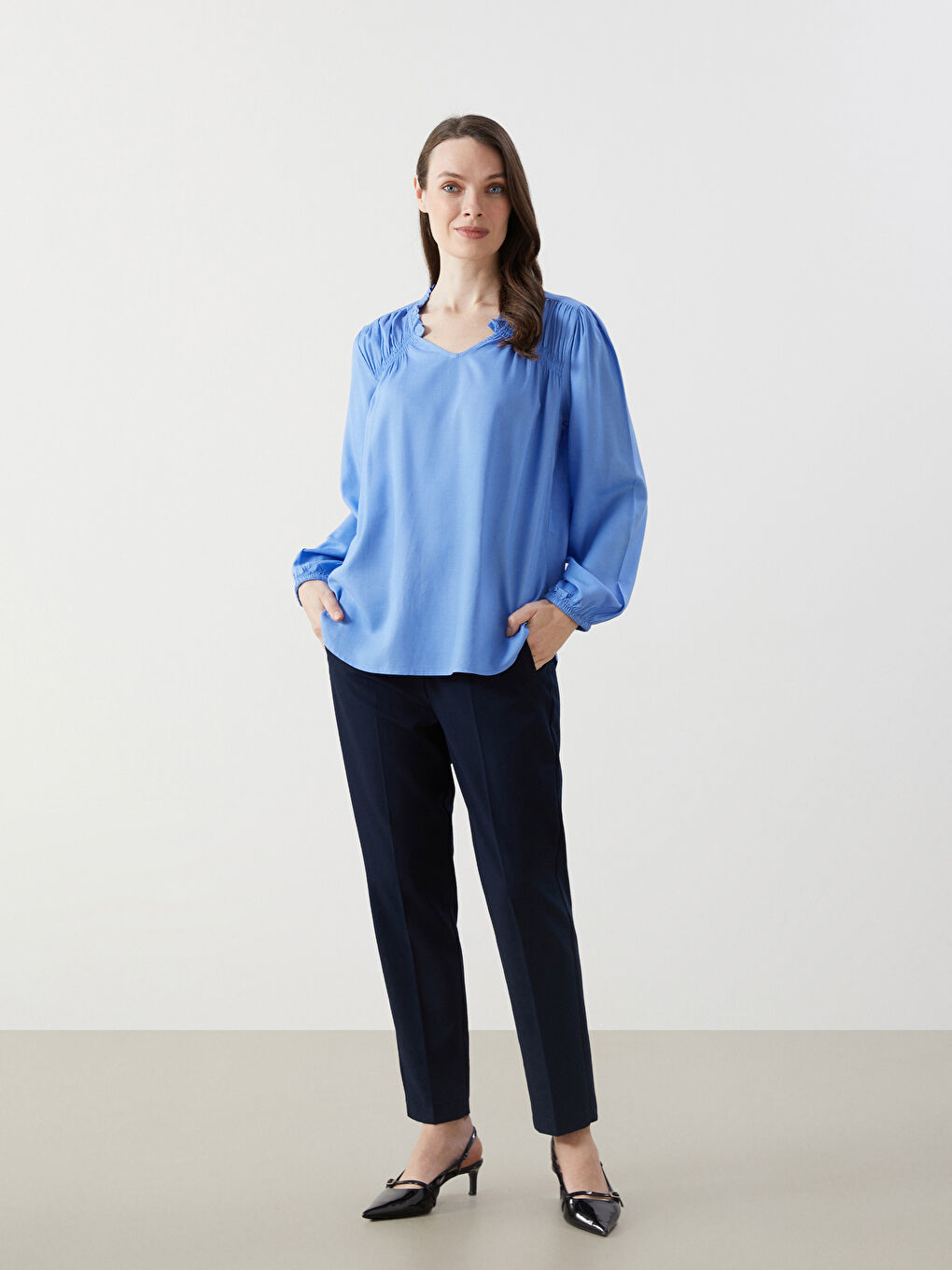 PLAVA Bluza Žena -S5EP99Z8-JJS