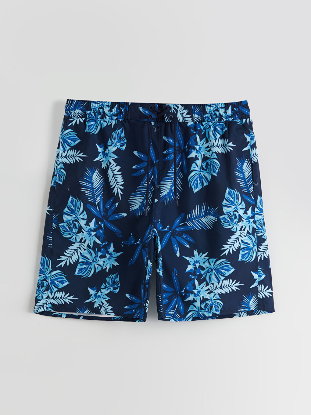 Short Patterned Men's Swimming Shorts -S5EQ08Z8-LQQ