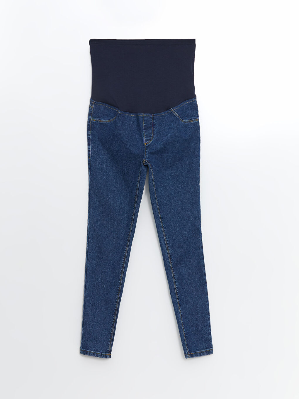 LCWAIKIKI Maternity Indigo Karın Panelli Mercury Skinny Fit Hamile Jean Pantolon - 4