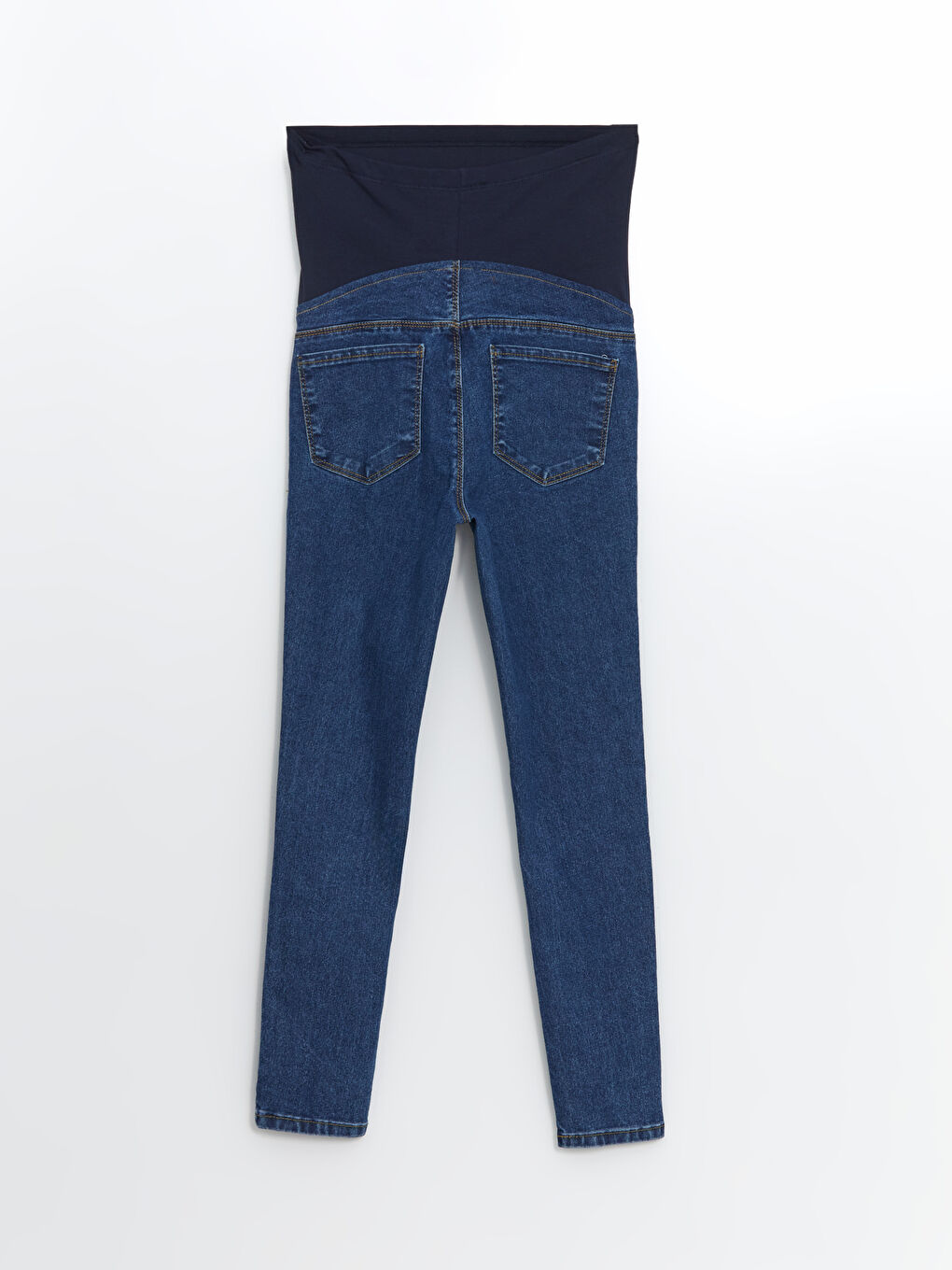 LCWAIKIKI Maternity Indigo Karın Panelli Mercury Skinny Fit Hamile Jean Pantolon - 5