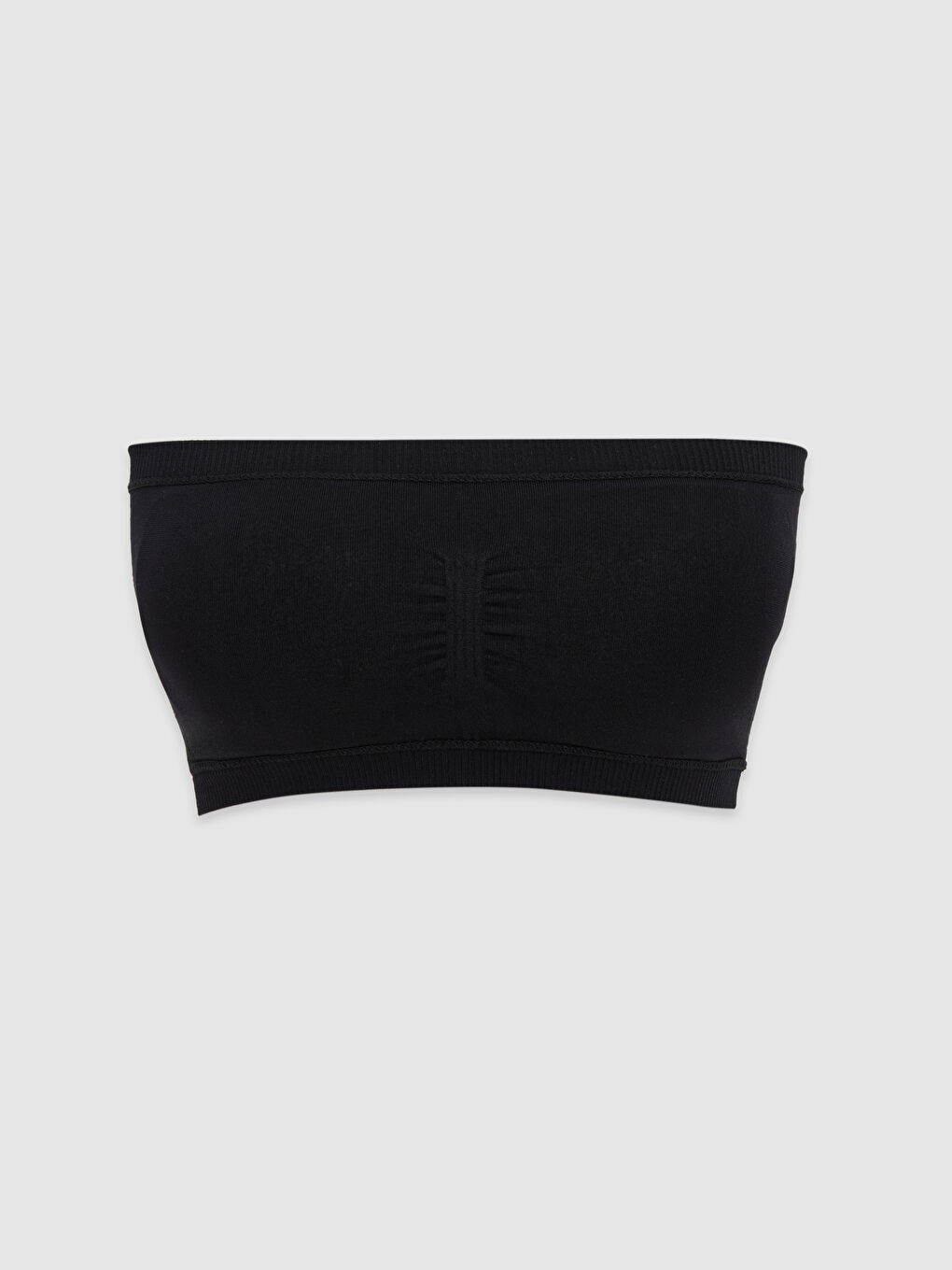 Siyah Balensiz Dolgusuz Straplez Sütyen