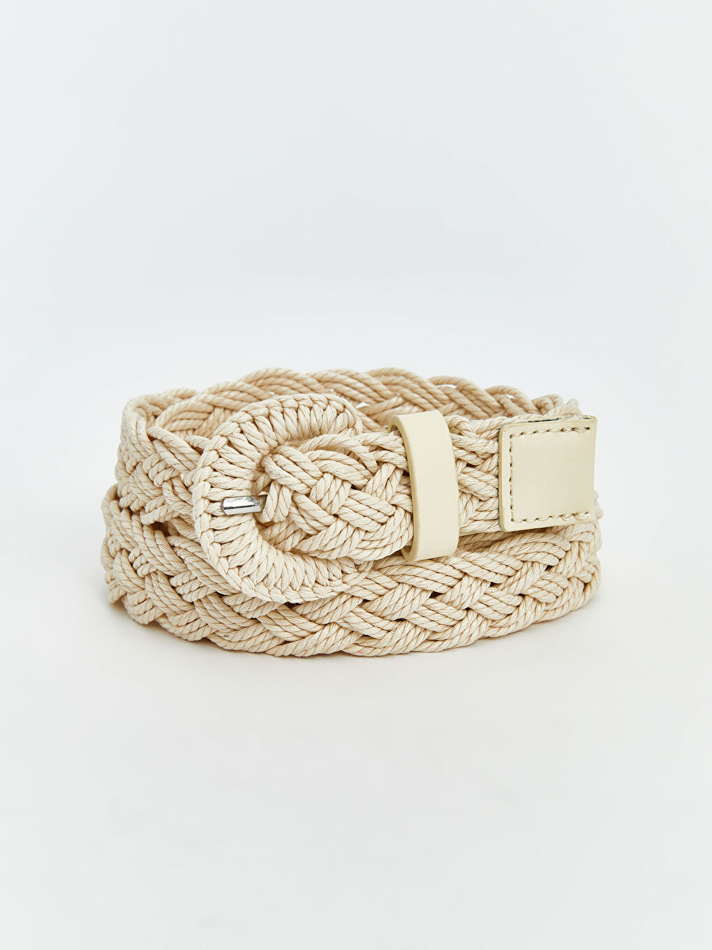 LCW ACCESSORIES Ekru Hasır Kadın Kemer