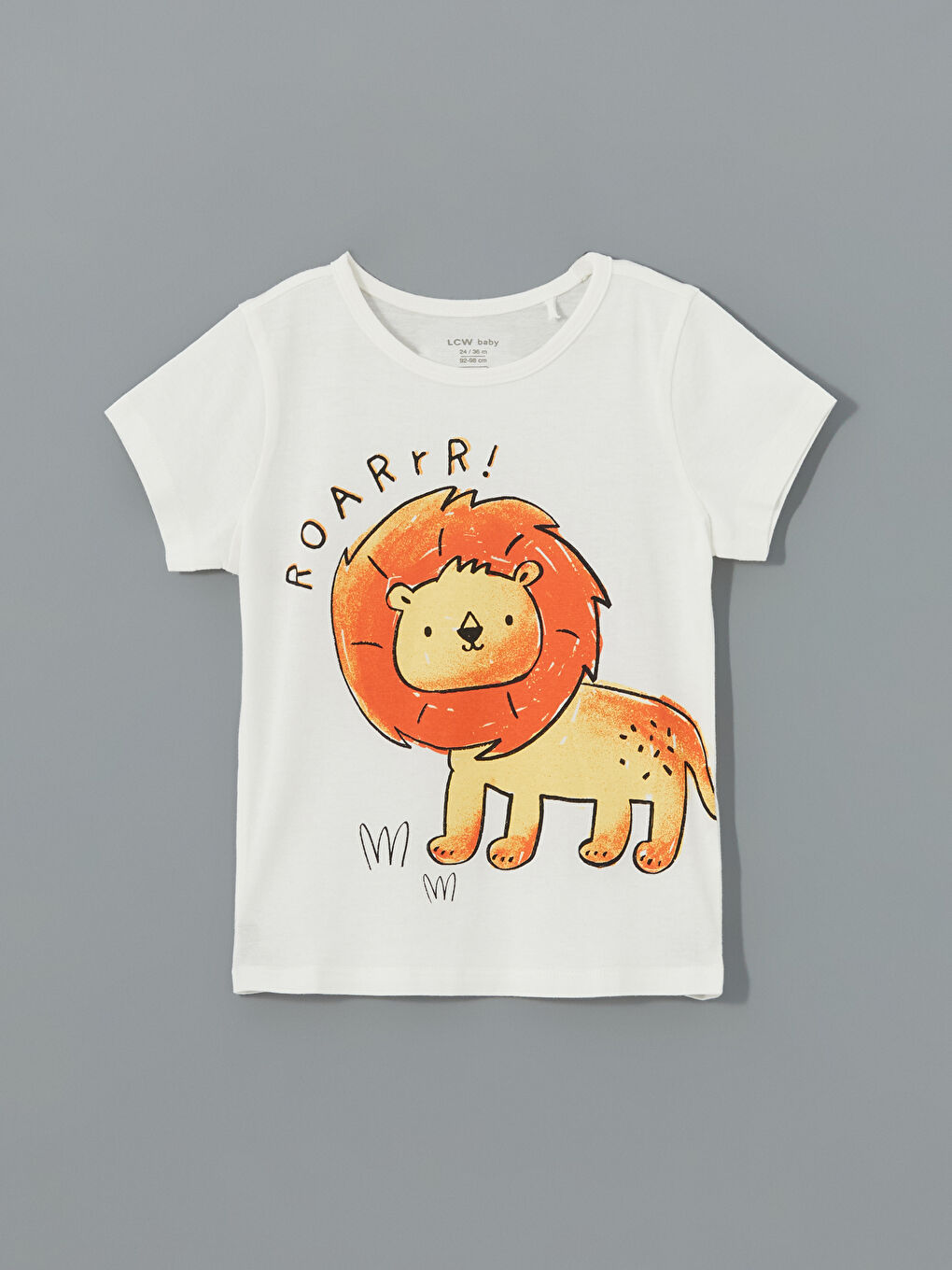 Lion Print Baby Boys' Short Pyjama Set -S5EQ86Z1-FDU