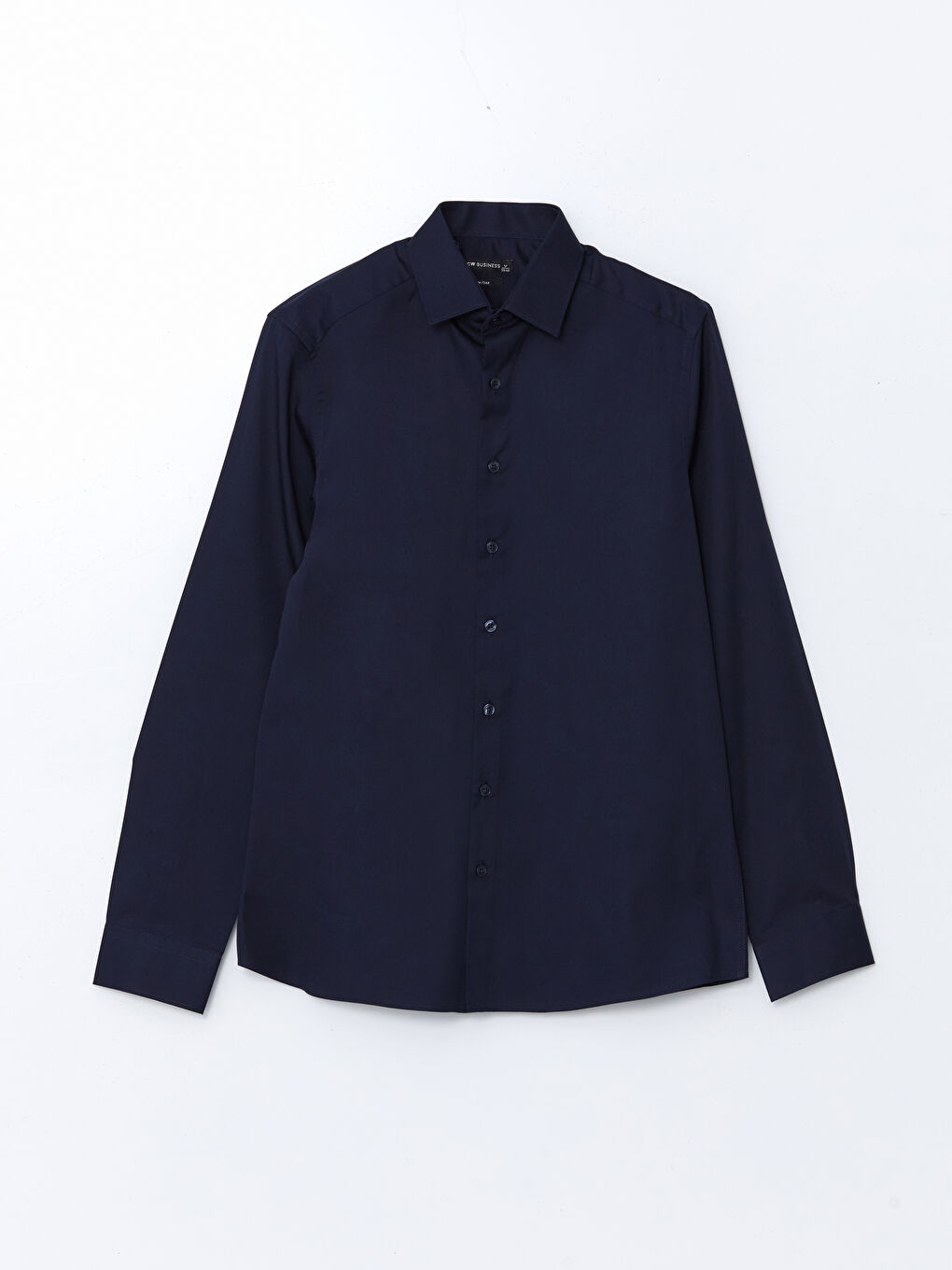 Slim Fit Long Sleeve Gabardine Men's Shirt -S5EQ95Z8-CRP