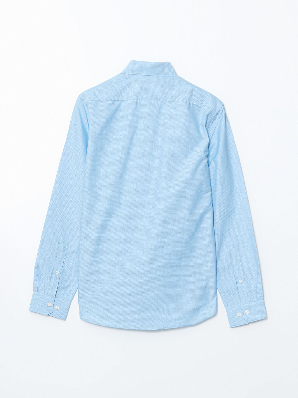Muška košulja dugih rukava slim fit od dobby tkanine -S5EQ96Z8-CU5