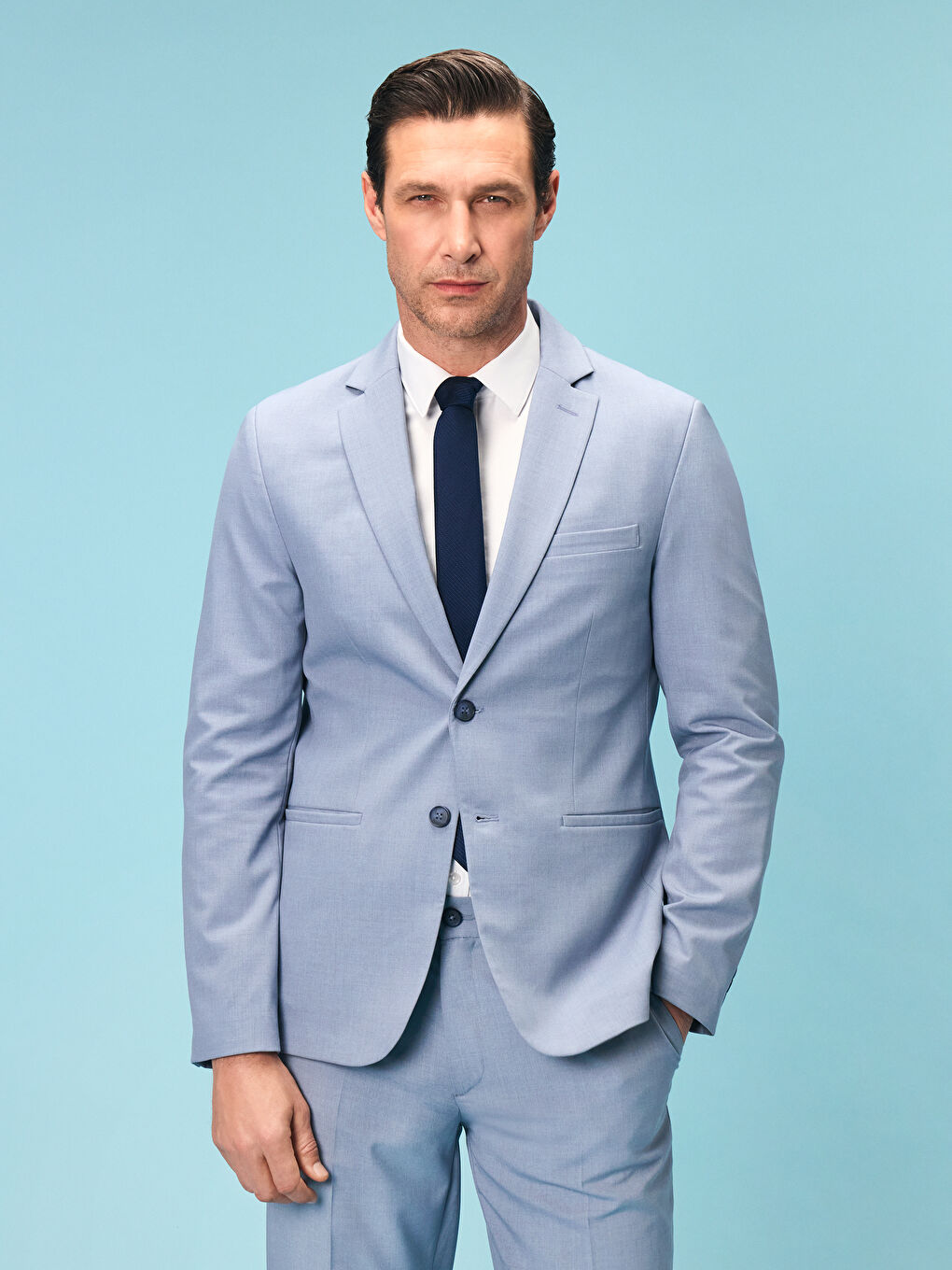 Slim Fit Men's Blazer Jacket -S5ER16Z8-FZ7