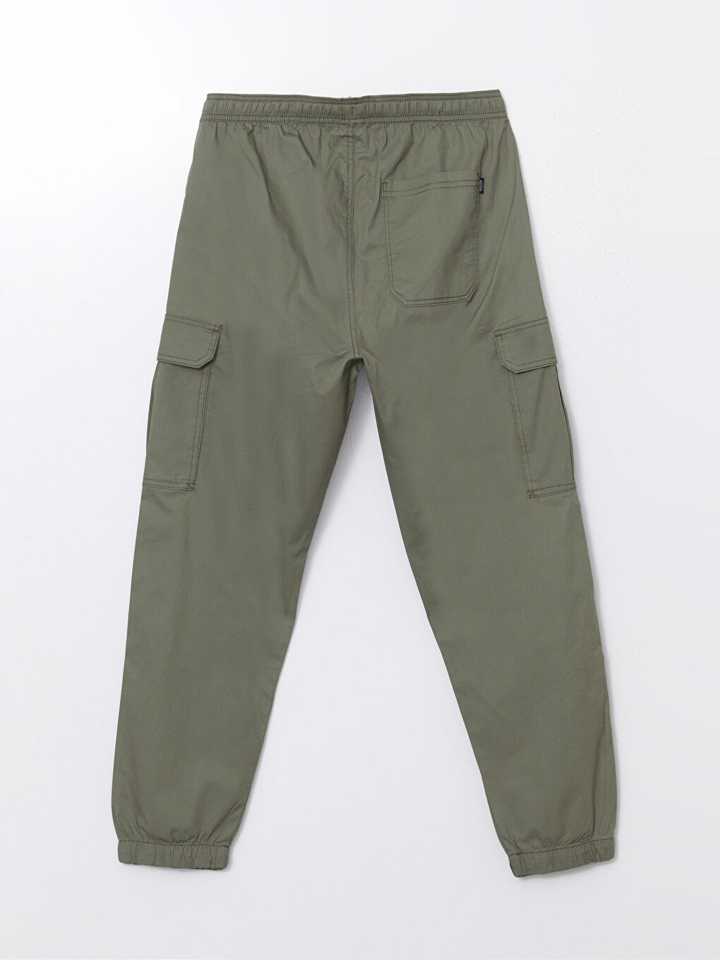 XSIDE Haki Standart Kalıp Erkek Kargo Pantolon - 5