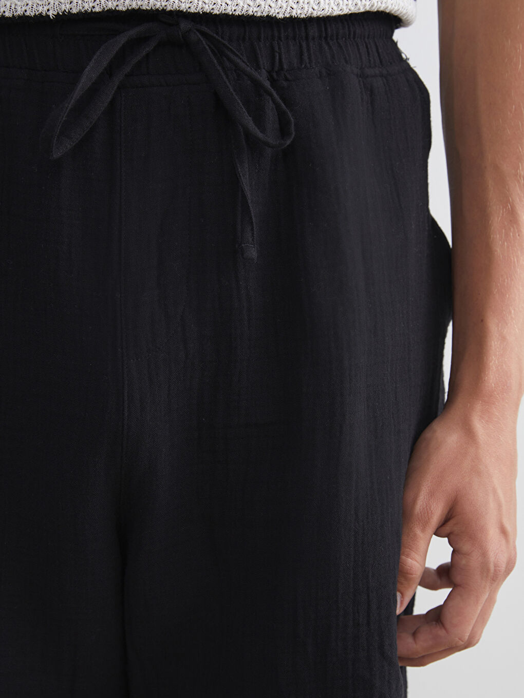 XSIDE Man BLACK Shorts -S5ER30Z8-RQL