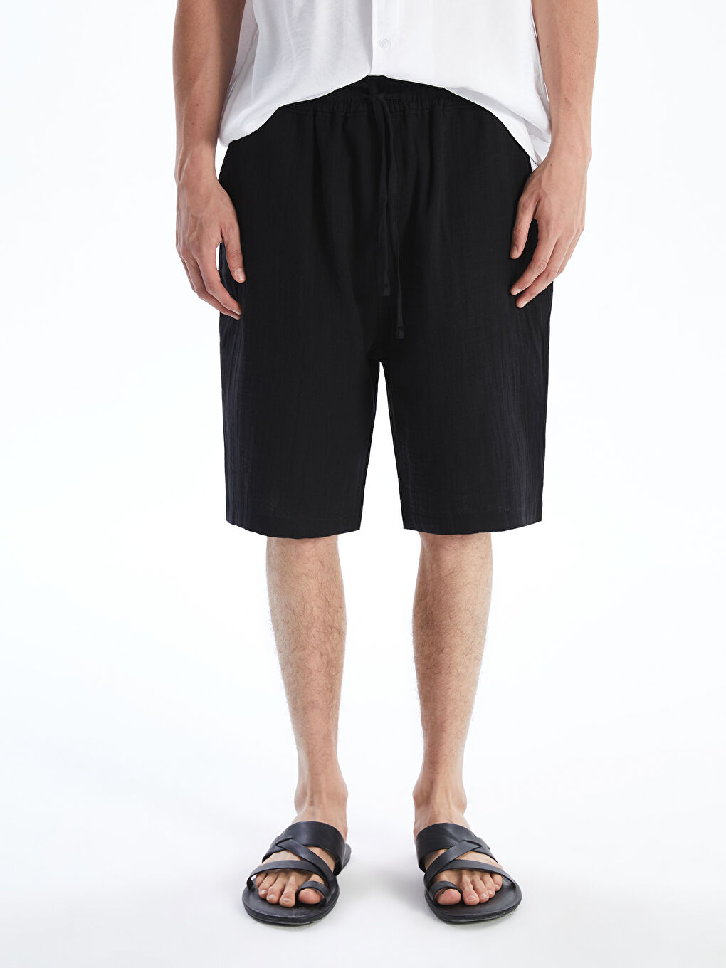 Relaxed Fit Men's Shorts -S5ER30Z8-RQL