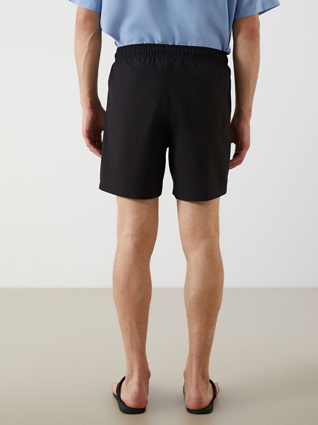 Short Printed Men's Swimming Shorts -S5ER56Z8-CVL