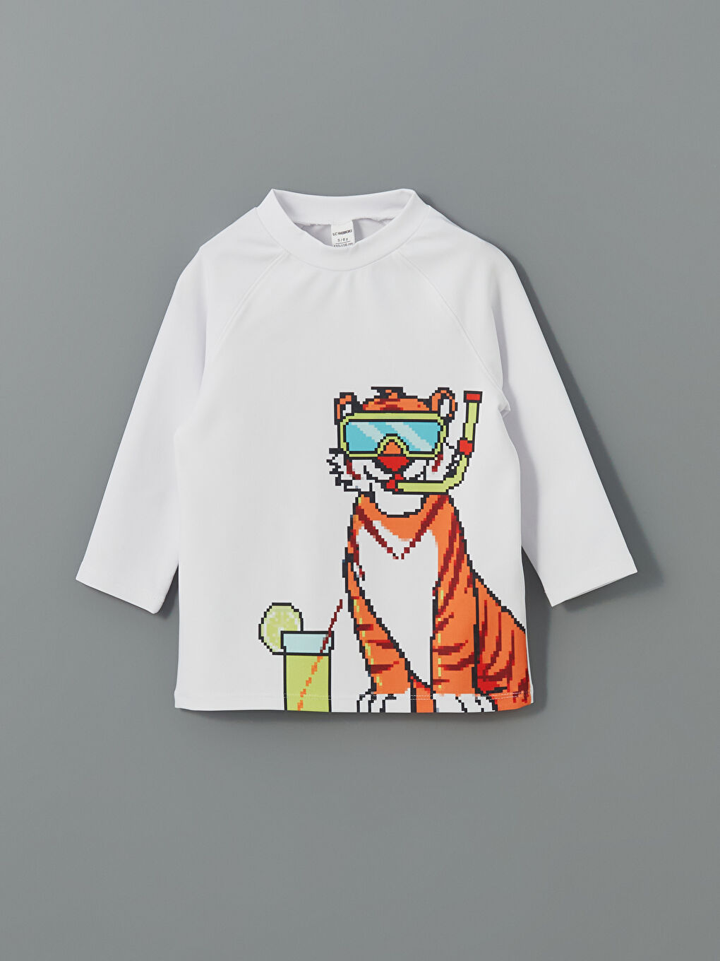 Boy WHITE Swimming Top -S5ER57Z1-Q6K